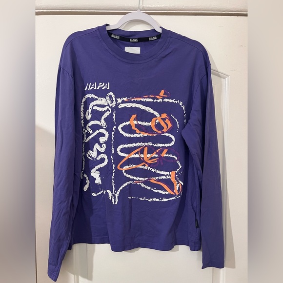 Napa by Martine Rose Long Sleeve S-Senales Tee- Medium - Picture 2 of 4